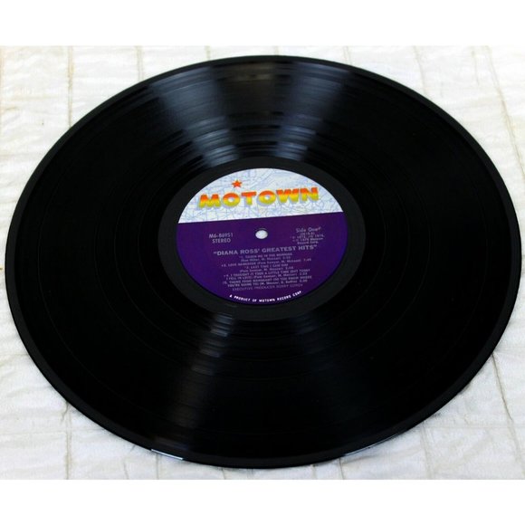 2 VTG 1976 Diana Ross Albums Records Vinyl LP Greatest Hits Mahogany Soul - Picture 6 of 8